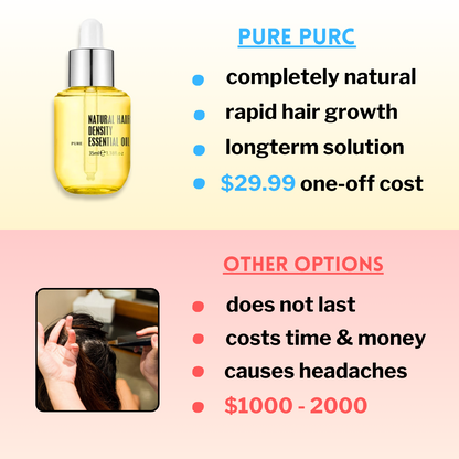 PureCura™ Hair Oil - Regrow Thicker, Healthier Hair in 14 Days